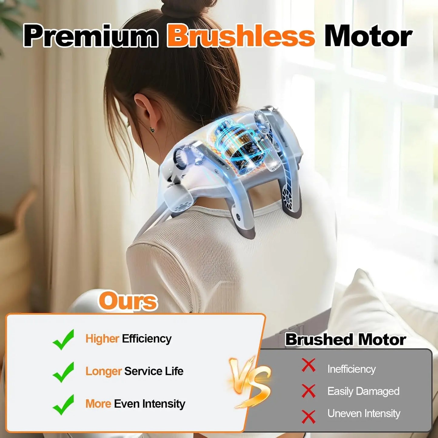 Experience Ultimate Relaxation with Our Wireless Neck and Shoulder Massager - Perfect for Deep Tissue Relief and Ideal Gift for Loved Ones